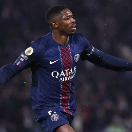 Usman Dembélé möcüzə yaratdı: PSJ ulduzu “Lill”ə qarşı Puşkaş mükafatına layiq qol vurdu